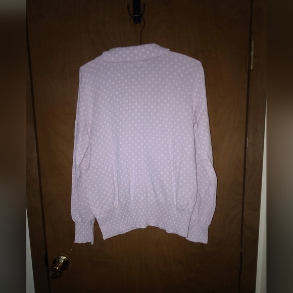 CHRISTOPHER and Banks collared button up sweater size small - Picture 2 of 5